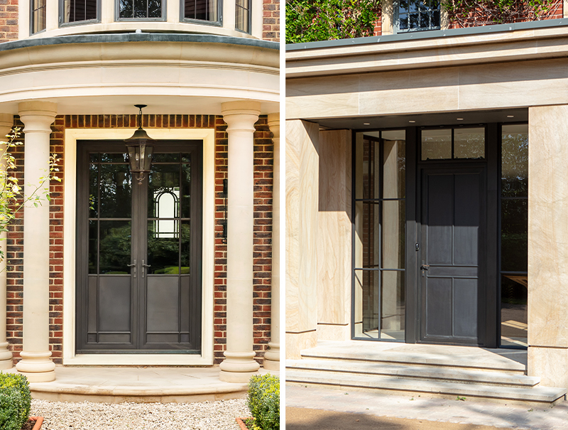 Panelled doors article