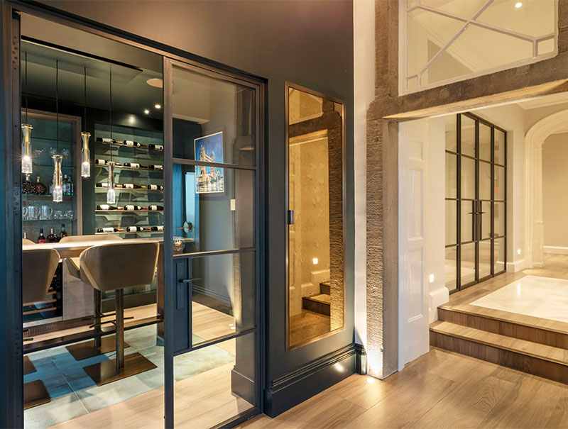 Luxury wine cellars article