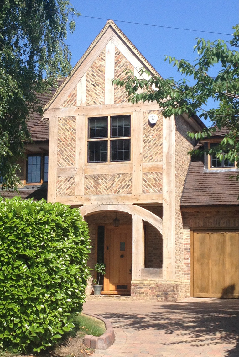 entrance of property