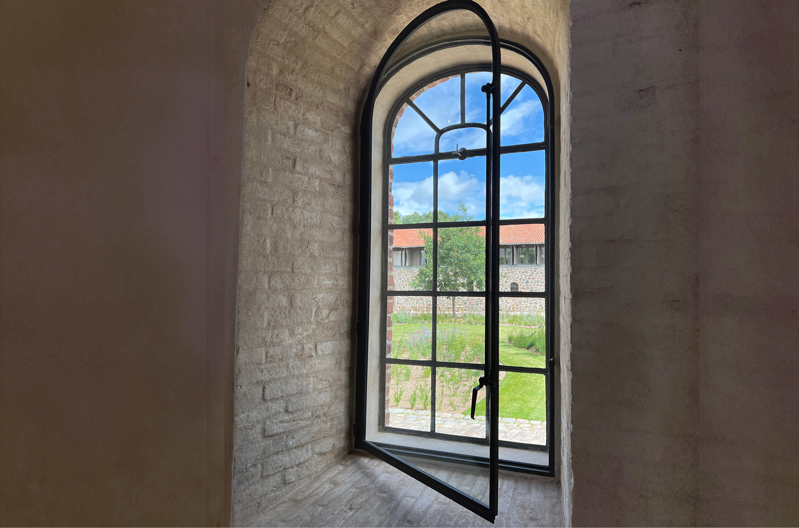 Bronze secondary glazing