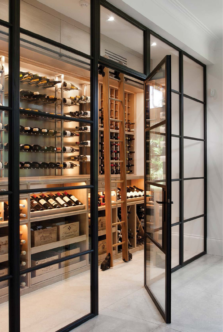 Bronze wine cellar