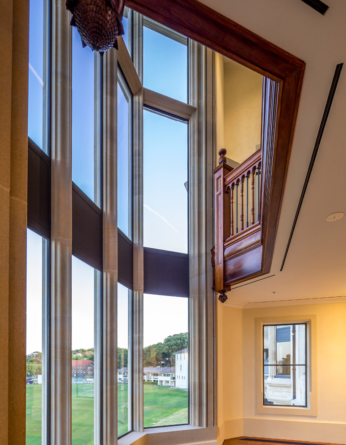 Scots College bronze bay window