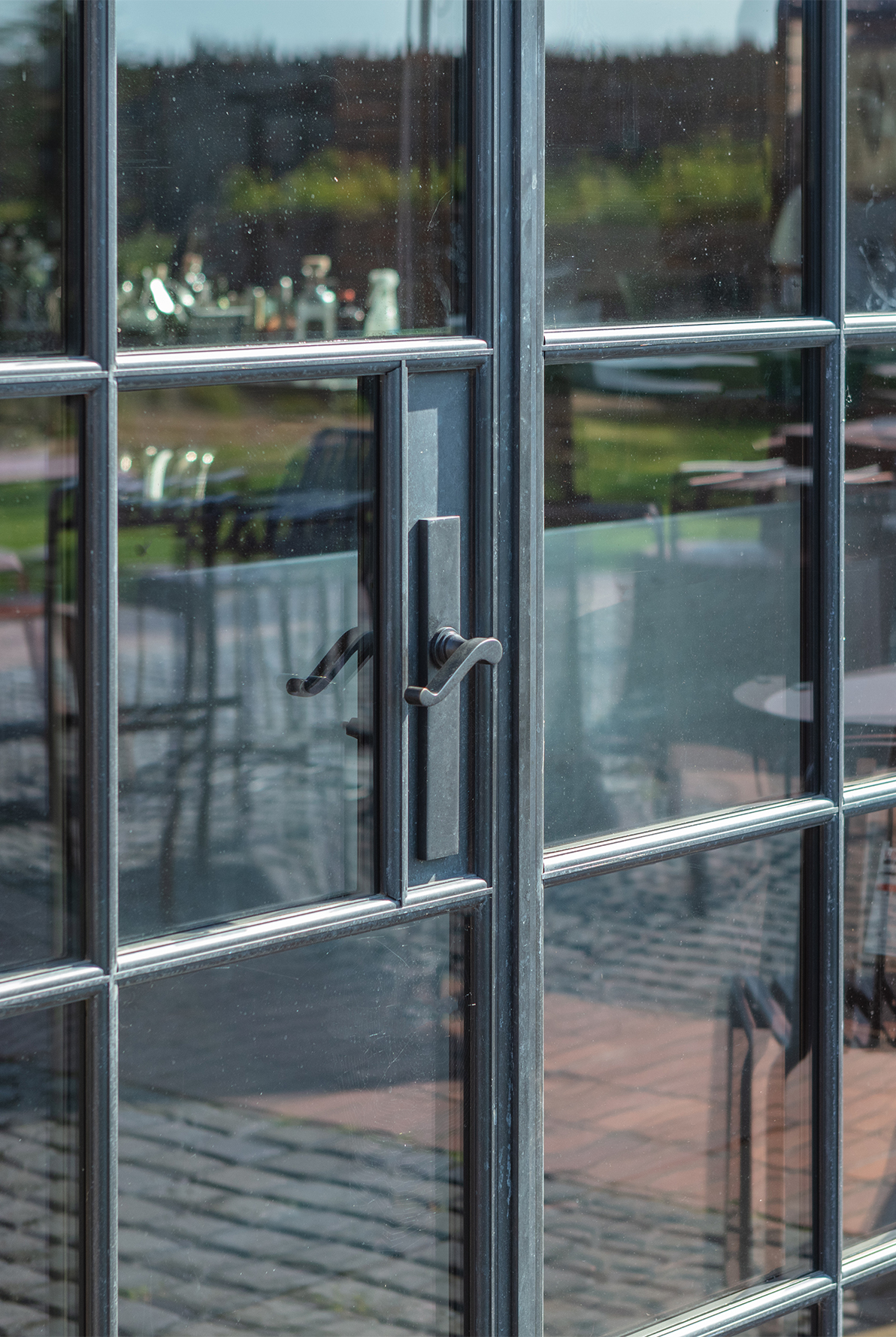 Door handle at The Creamery