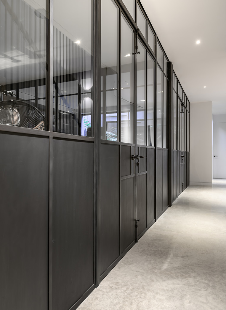 bronze panels to doors