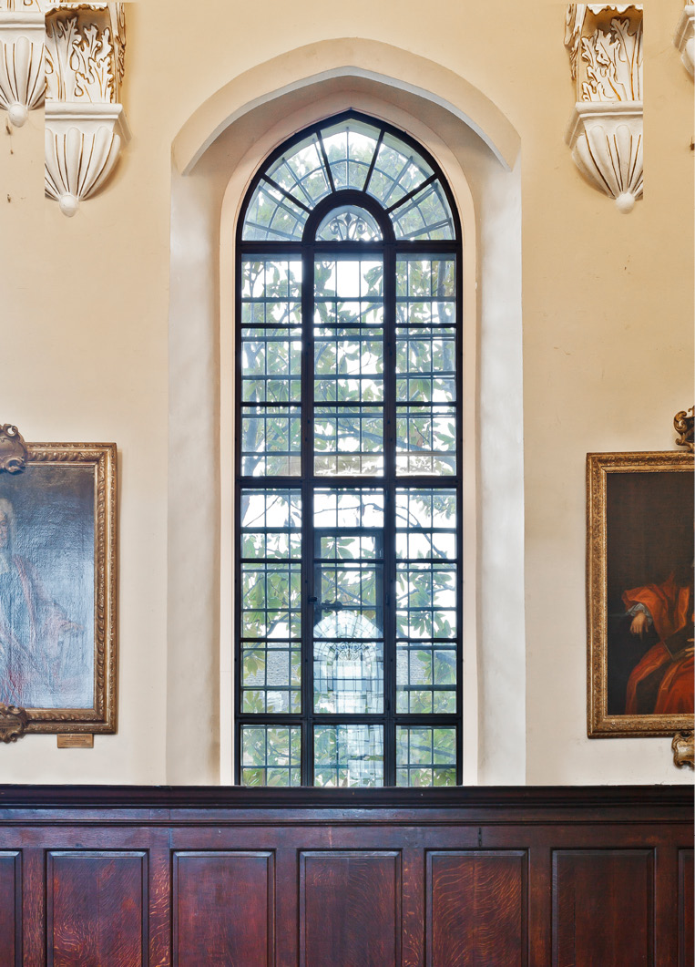secondary glazing at st johns college oxford