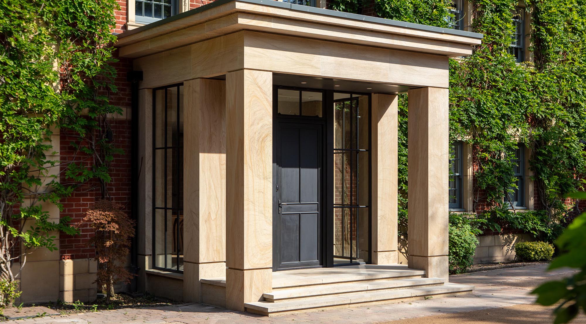 bronze front door