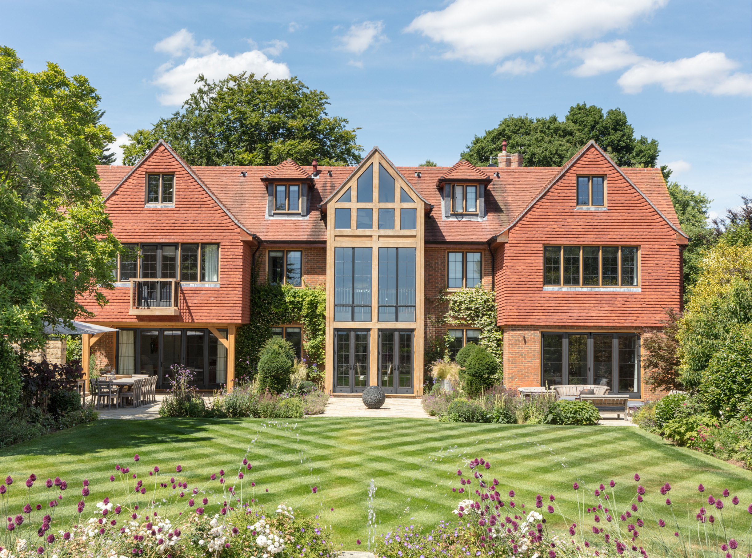 New build home with bronze throughout