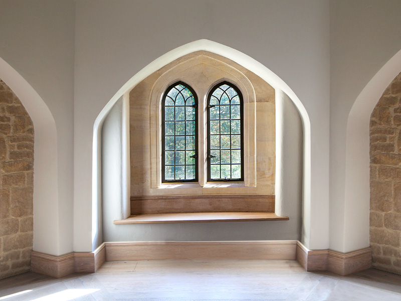 Castle Renovation with Heritage System Windows