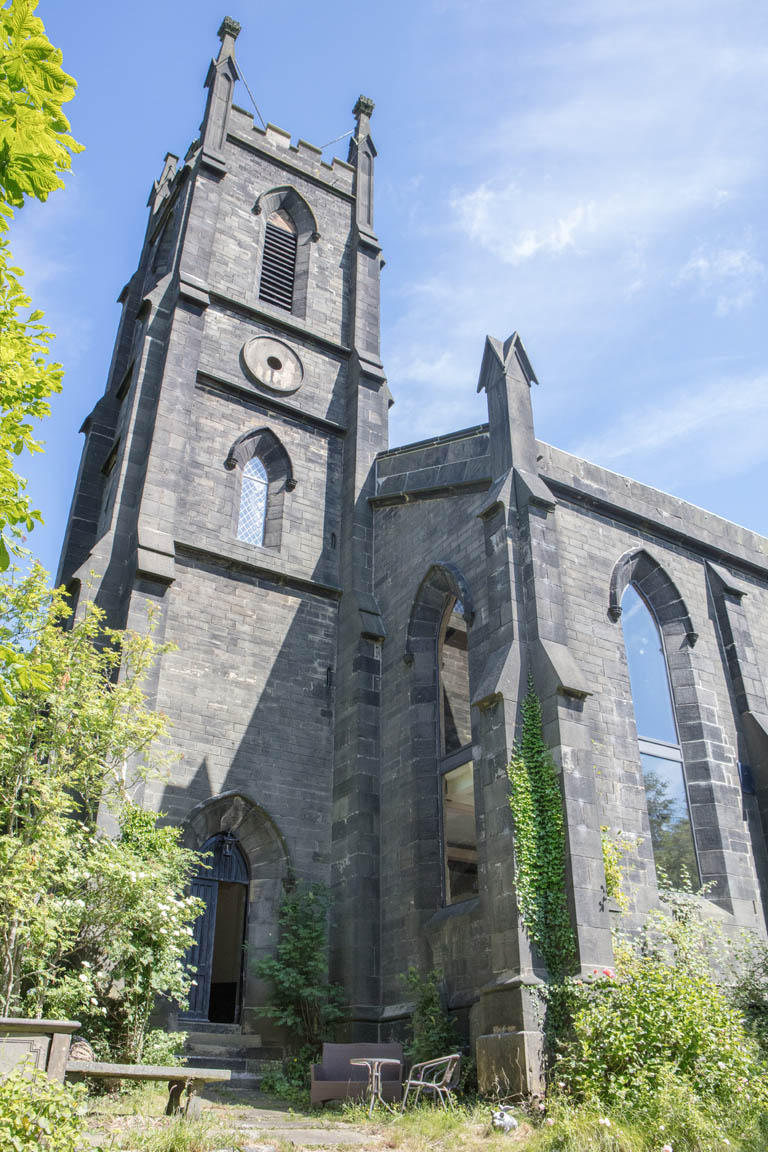 Church Refurbishment with Bronze Window