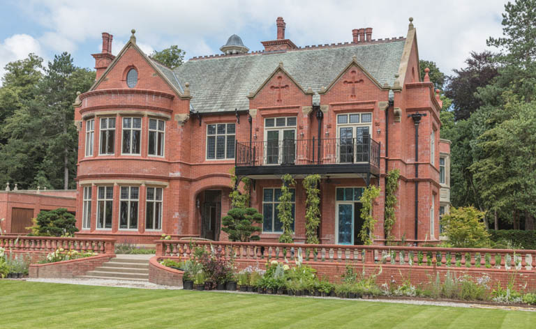 Large Residential Property with Bronze Windows and Doors