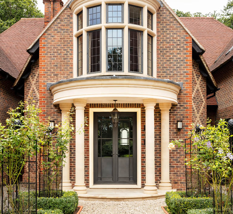 Renovation Project with Bronze Entrance Door