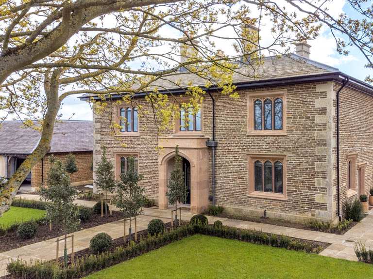 Residential Project with Bronze Windows Throughout