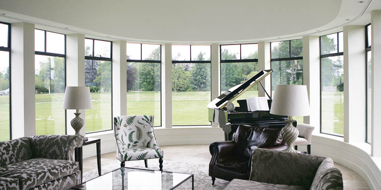 Contemporary Style Thermabronze Windows