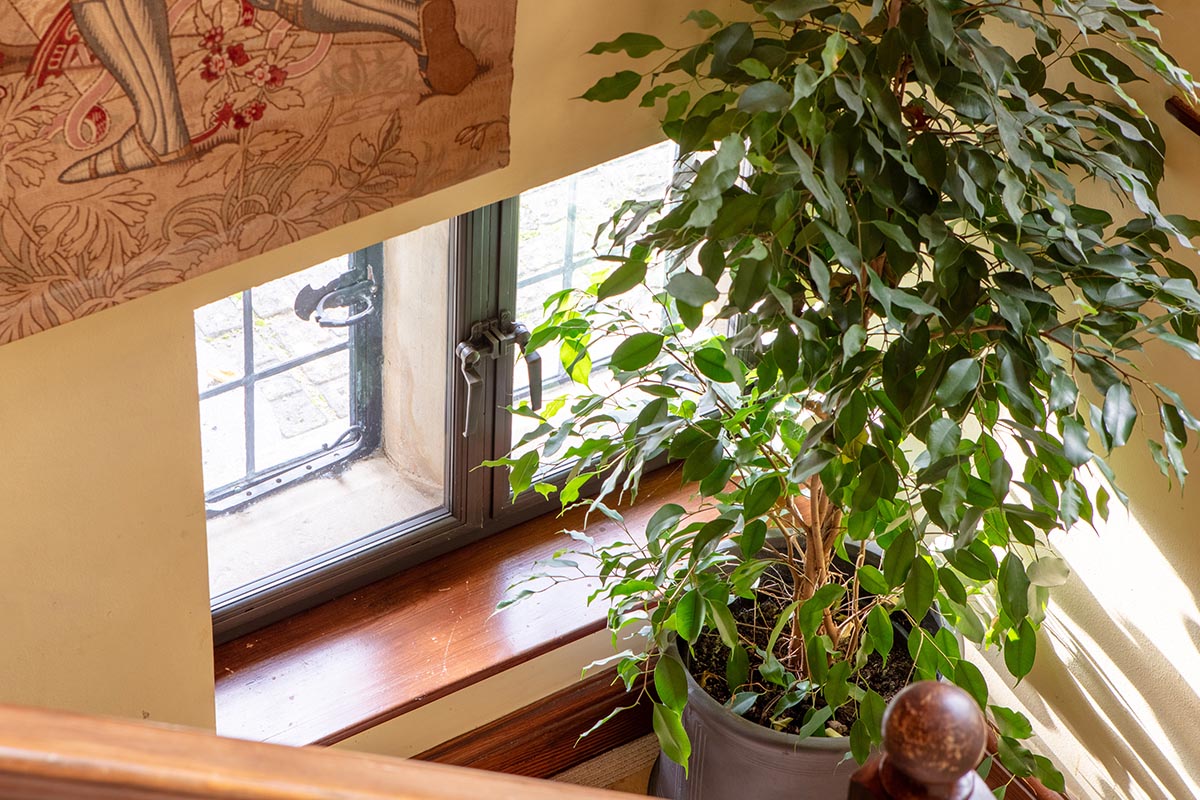 Secondary glazing within a city property